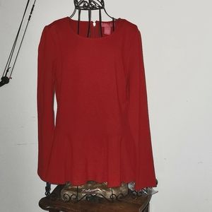 CATHRYN RED dressy/caz Med Blose